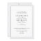 Elegant Black & White Classic Script Wedding