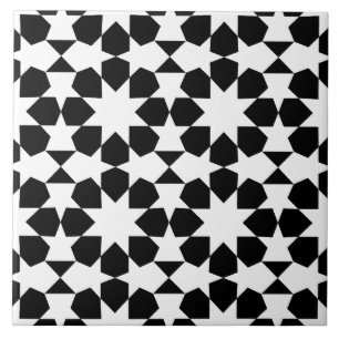 Elegant Black &white  Tile