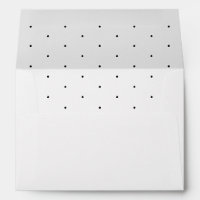 Elegant Black white tiny polka dots cute pattern