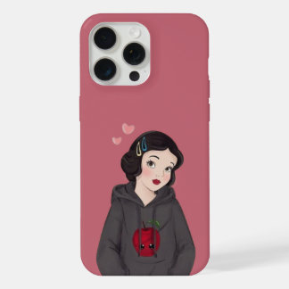 Elegant Blanche Neige iPhone 15 Pro Case