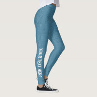 Elegant Blue Add Image Text Name Womens Modern