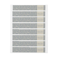 Elegant Blue and Beige Damask Pattern Wedding