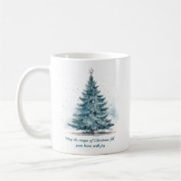 Elegant Blue and Silver Winter Wonderland