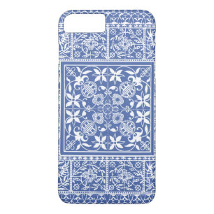 Elegant Blue and White Renaissance Pattern iPhone 8 Plus/7 Plus Case