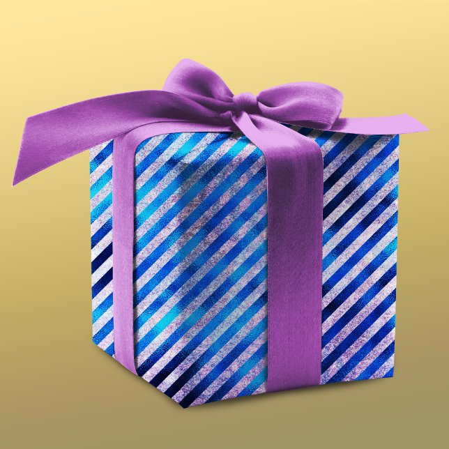 Elegant blue aqua Christmas ornaments holidays Wra Wrapping Paper (Creator Uploaded)