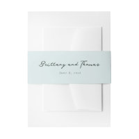 Elegant Blue Calligraphy