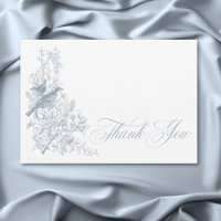 Elegant Blue Chinoiserie Nature & Birds Wedding