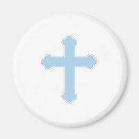 Elegant Blue Cross