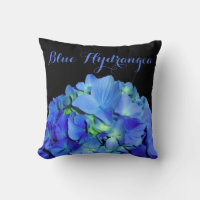 Elegant blue floral blue roses blue hydrangeas