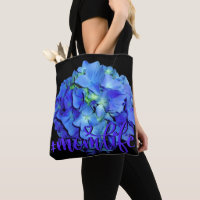 Elegant blue floral blue roses blue hydrangeas