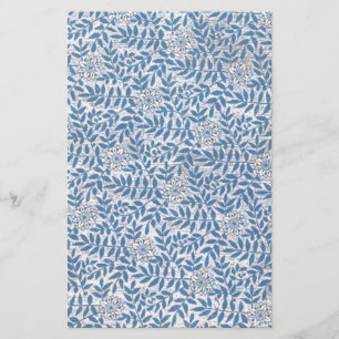 ELEGANT BLUE FLORAL STATIONERY