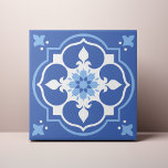 Elegant Blue Flower Accent Azulejo Tile<br><div class="desc">Bring timeless elegance to your decor with this Azulejo ceramic tile! Featuring a delicate blue and white floral design,  this piece adds a touch of elegance to any living space,  making it perfect for kitchens,  bathrooms,  or any room needing a unique,  decorative touch.</div>