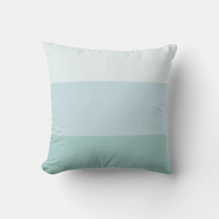 Elegant Blue Green Stripes Template Square Modern Cushion
