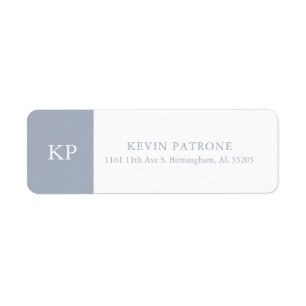 Elegant Blue Grey   Grey Text Minimalistic