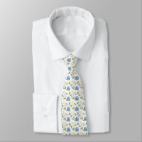 Elegant Blue Hydragea Flowers Pattern 