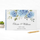 Elegant Blue Hydrangea Eucalyptus Wedding