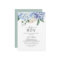 Elegant Blue Hydrangea It's A Boy Baby Shower