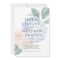 Elegant Blue Hydrangea White Faded Floral Wedding