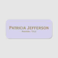 Elegant Blue- Magenta Purple & Gold: Professional