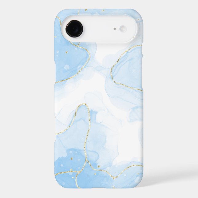 Elegant Blue Marble  (Back)