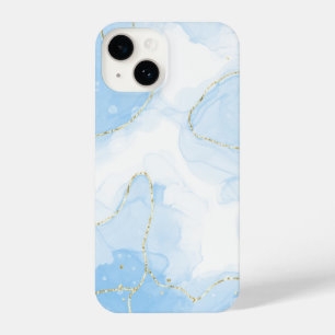 Elegant Blue Marble iPhone 14 Case