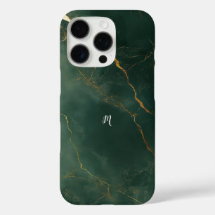 Elegant blue marble stone iPhone / iPad case