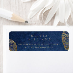 Elegant Blue Nautical Wedding Invitation