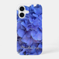 Elegant Blue periwinkle floral hydrangeas
