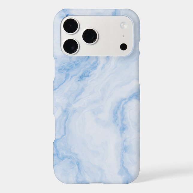  Elegant Blue Stone Marble Pattern (Back)