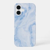 Elegant Blue Stone Marble Pattern