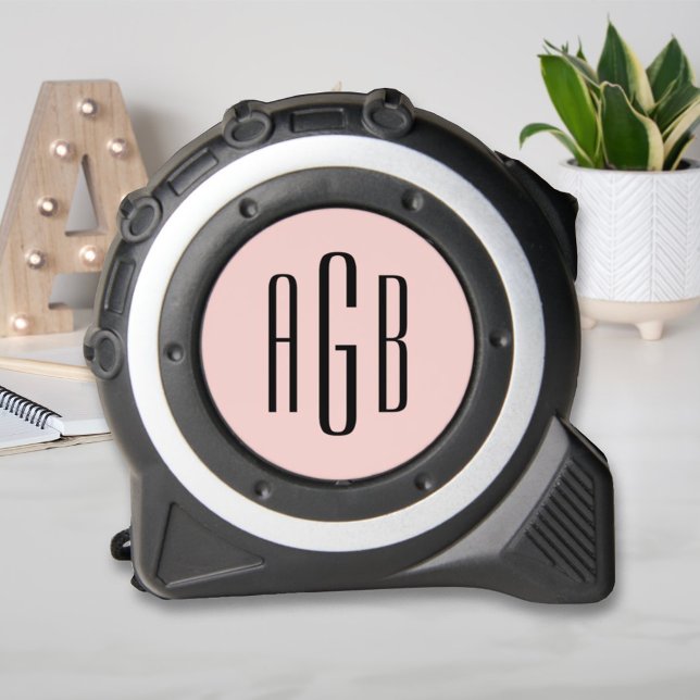 Elegant Blush Pink 3 Letter Monogram Initials 1 (Creator Uploaded)