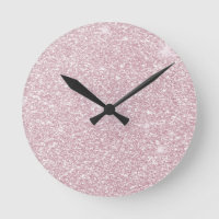 Elegant blush pink abstract trendy girly glitter