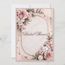 Elegant Blush Pink Floral