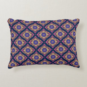 Elegant Boho Chic Floral Pattern Decorative Cushion