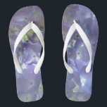 Elegant boho dusty light purple florals flowers  jandals<br><div class="desc">Step into a world of timeless romance with our Dusty purple Floral Collection, where shades of periwinkle, lavender and violet, creating a vision of pure elegance. Amidst this enchanting palette, soft purple hydrangeas bloom, their delicate petals whispering tales of love and grace. Let these ethereal blooms infuse your life with...</div>