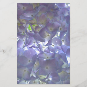 Elegant boho dusty light purple florals flowers stationery