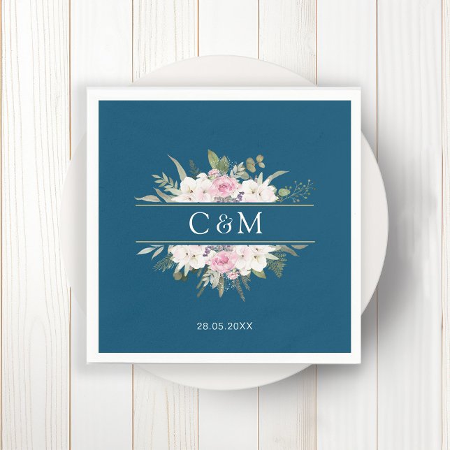 Elegant Boho Floral    Napkin (Creator Uploaded)