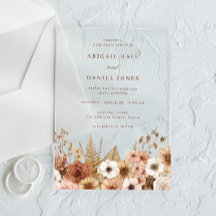 Elegant Boho Floral Wedding