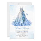 Elegant Boho Floral Wedding Dress Bridal Shower