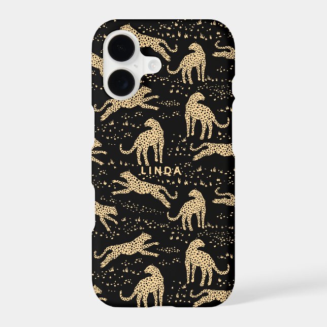 Elegant Bold & Luxury Cheetah Animal Printed  (Back)