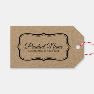 Elegant Border Product Label Template