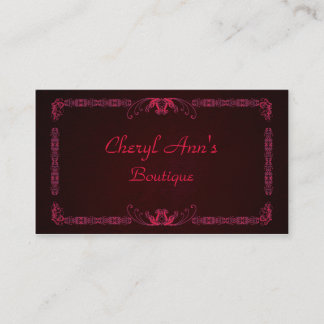 Elegant Bordered Business Card
