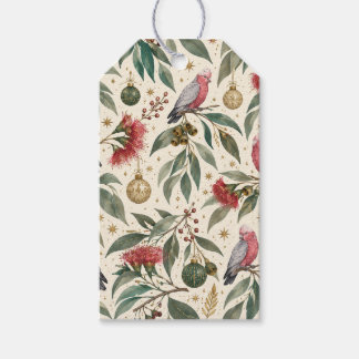 Elegant Botanical Christmas Gift Tags