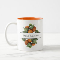 Elegant Botanical Citrus Greenery