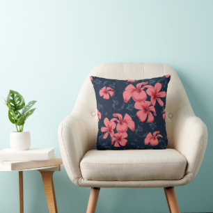 Elegant Botanical Cushion for Bedroom
