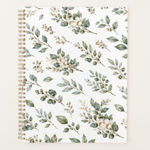 Elegant Botanical Eucalyptus Planner