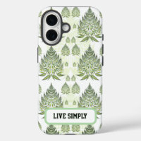 Elegant Botanical Fern Leaf Seamless Pattern