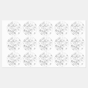 Elegant Botanical File Folder Set