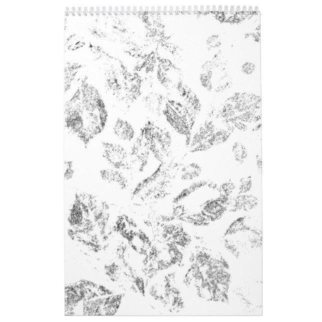 Elegant Botanical File Folder Set Calendar (Cover)