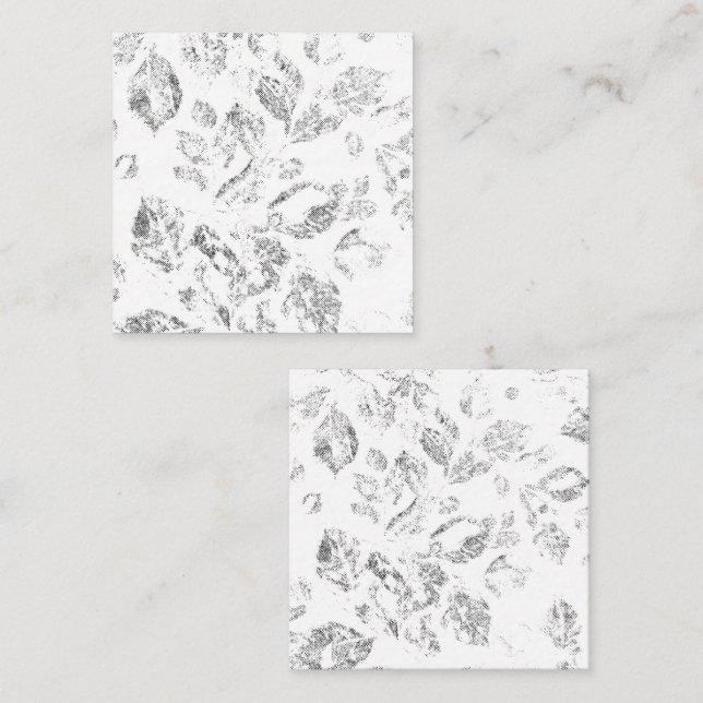 Elegant Botanical File Folder Set Discount Card (Front/Back)